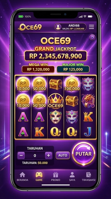 Berbagai kategori aplikasi yang ditawarkan di oce69.
